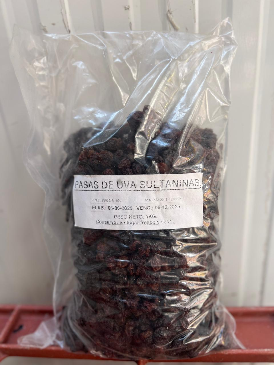 Pasas de uva x 1 kg - Distribuidora